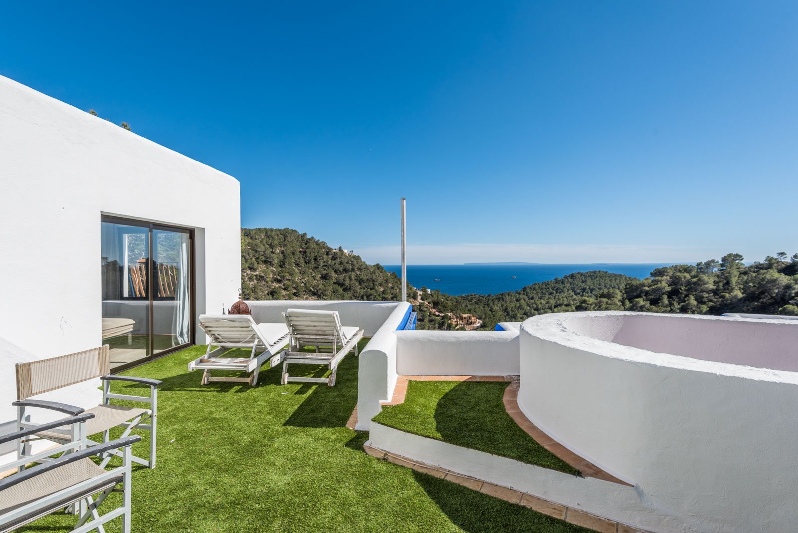 Alquiler villa ibiza con vistas al mar