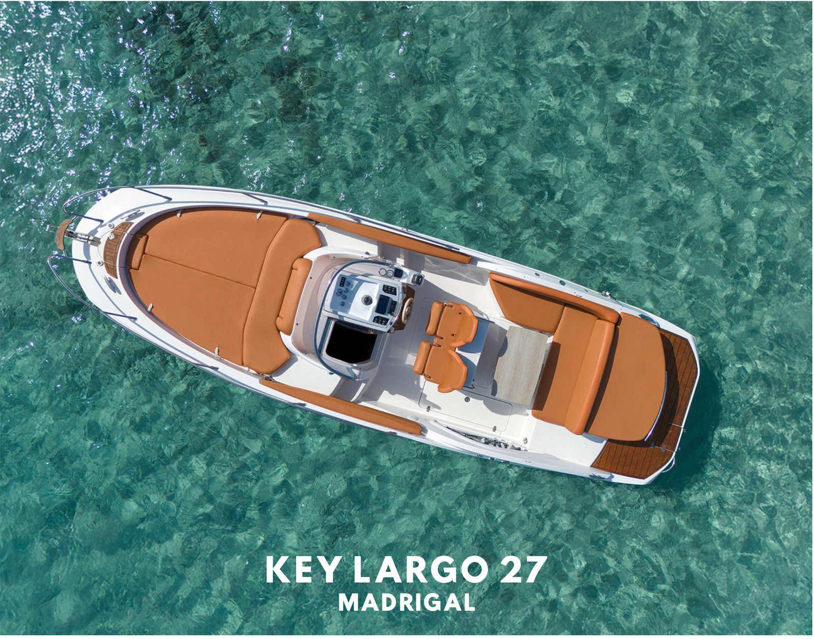 Disfruta del mar en Ibiza con el Key Largo 27 “Madrigal”. Barco con patrón, capacidad 7+1, salida desde Marina Ibiza. Reserva tu día perfecto.